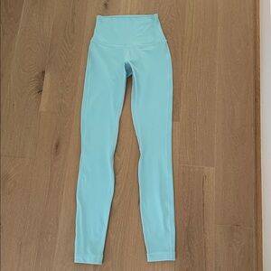 Lululemon Align High Rise Blue Leggings - Size 0